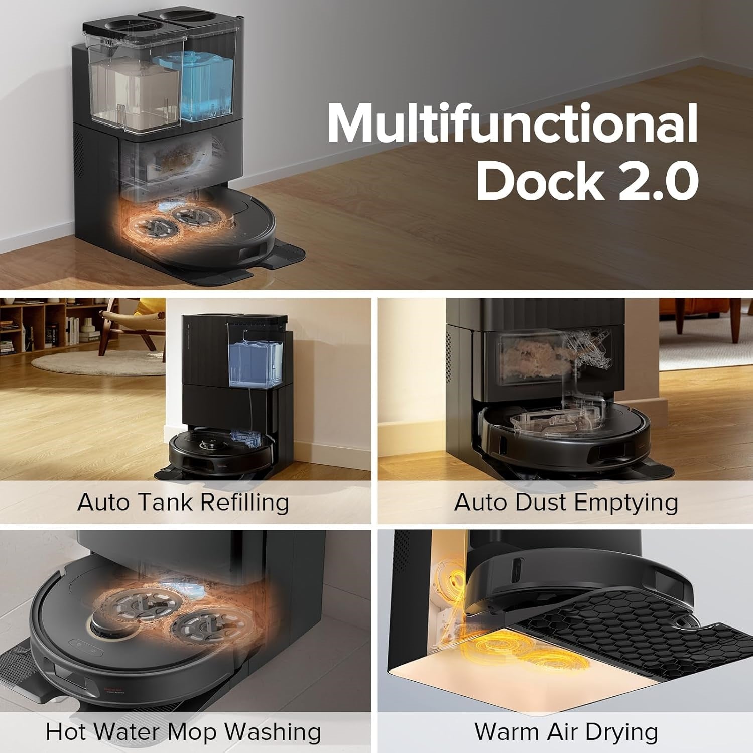 HYPER ROBOTICS PRO™ Robot Vacuum and Mop