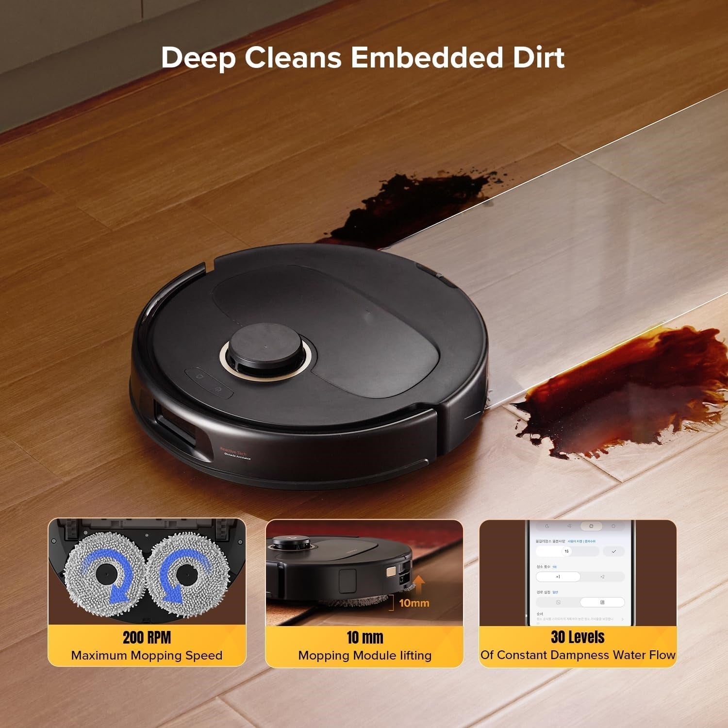 HYPER ROBOTICS PRO™ Robot Vacuum and Mop